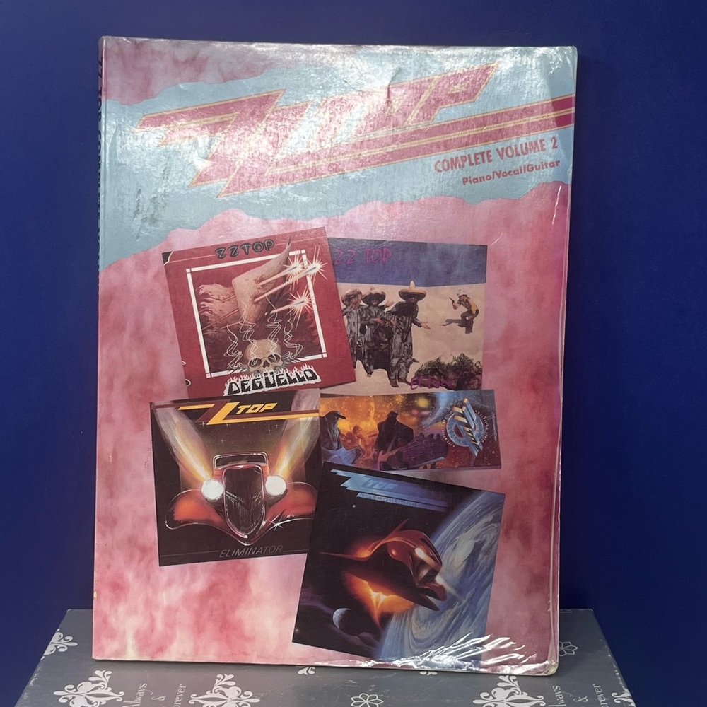 ZZ Top Complete Volume 2 Piano Vocal Guitar Music Book